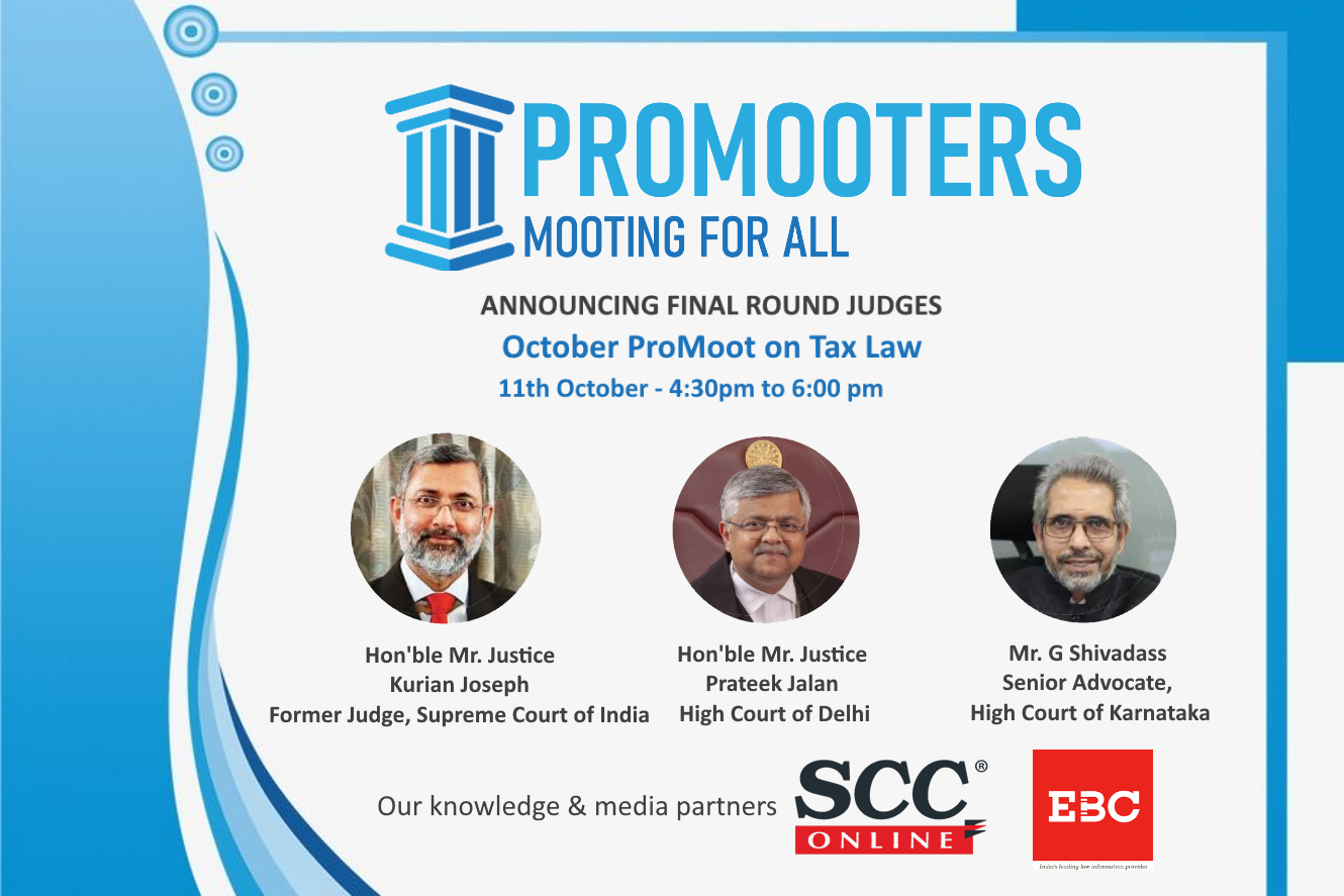 ProMooter Meet the Judges October ProMoot on Tax Law [10th & 11th