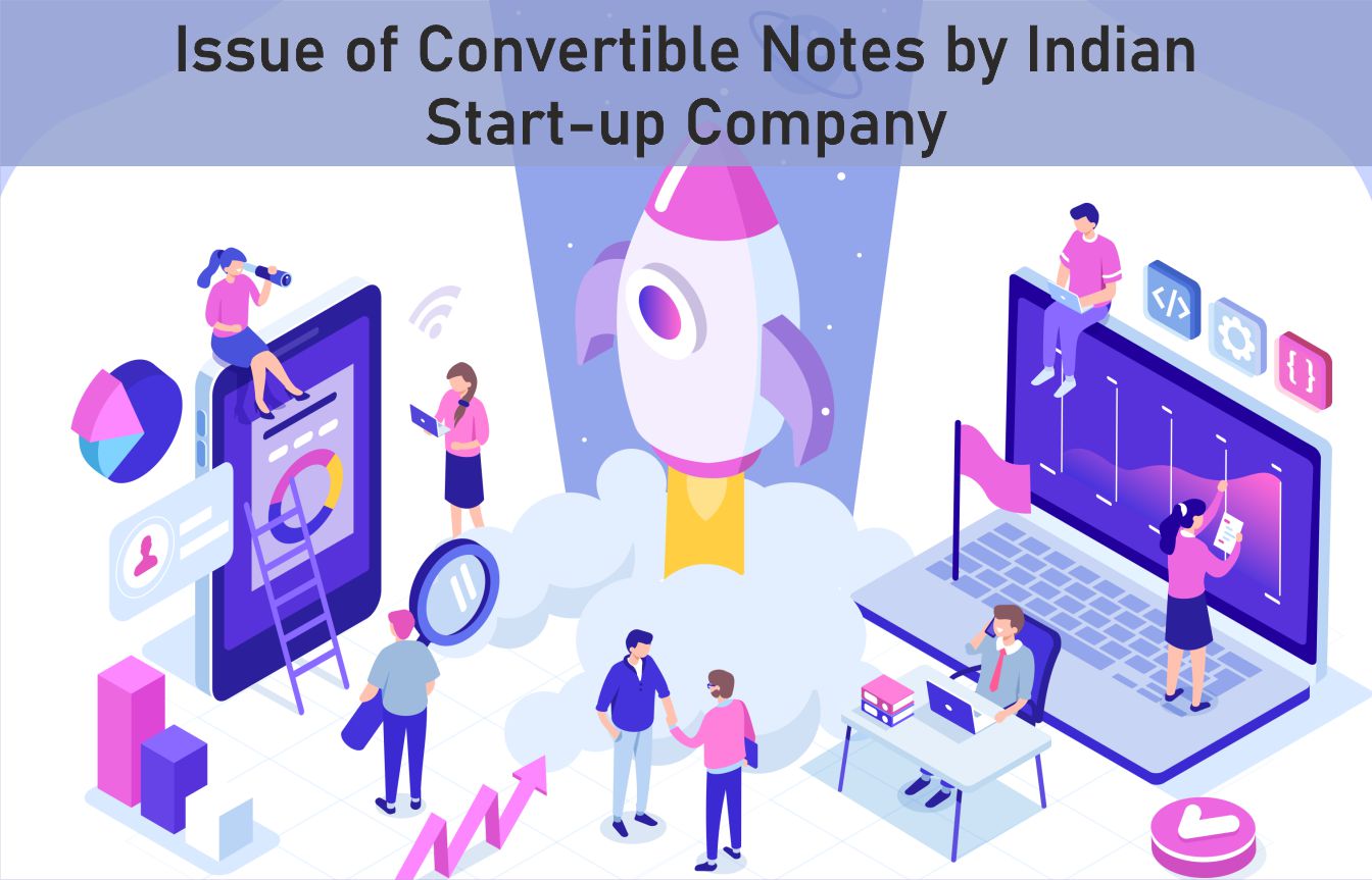 Issue of Convertible Notes by Indian Start-up Company | SCC Times