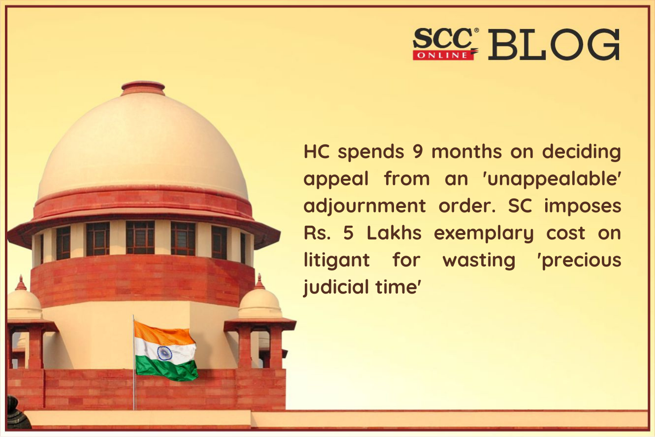 HC Spends 9 Months On Deciding Appeal From An unappealable hc-spends-9-months-on-deciding-appeal-from-an-unappealable