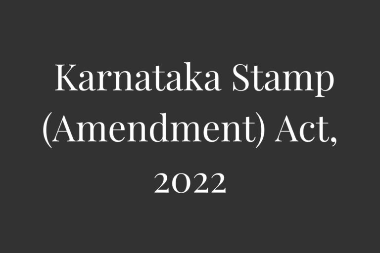 Karnataka Stamp Act Schedule 2025 Kania Marissa