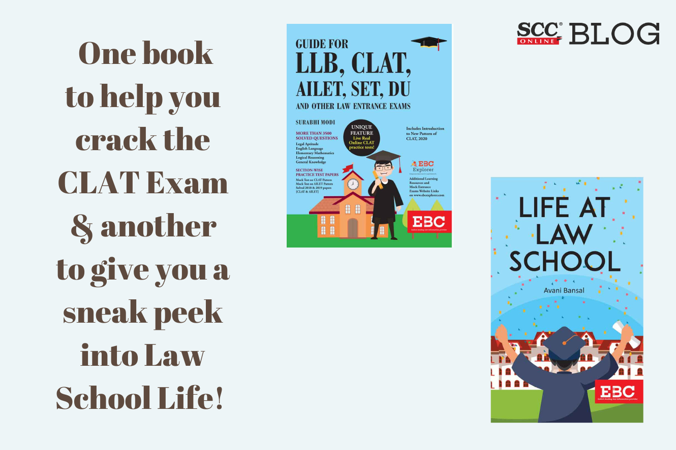 One book to help you crack the CLAT Exam & another to give you a ...