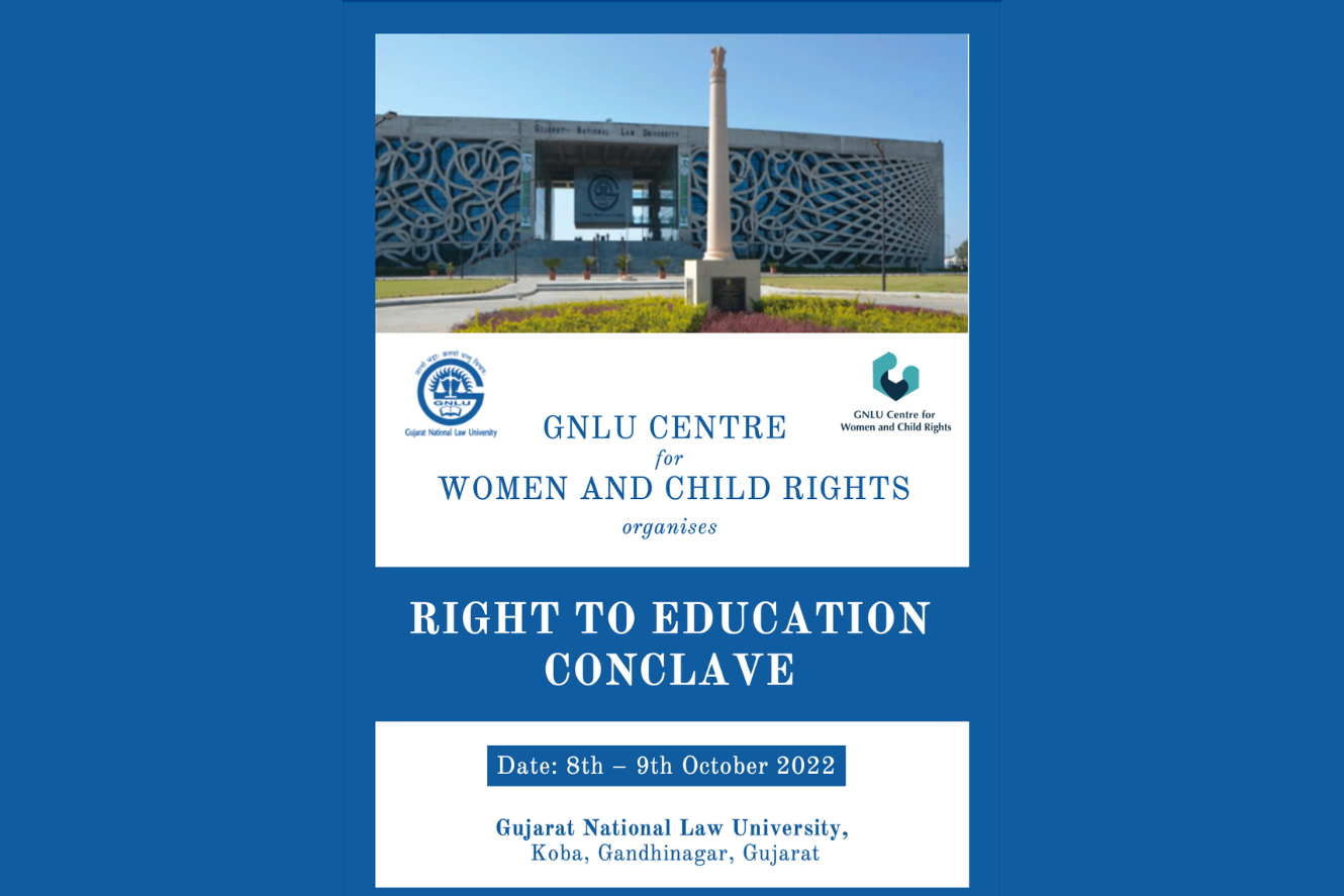 Call for Abstracts Right to Education Conclave at GNLU Centre for Women and Child Rights [89