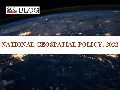 National Geospatial Policy, 2022