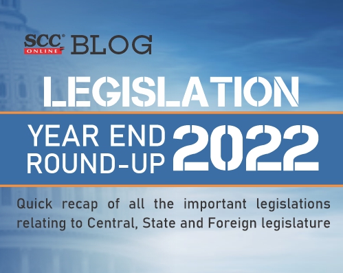 Legislation Year End Round-Up