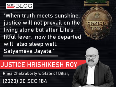 Justice Hrishikesh Roy