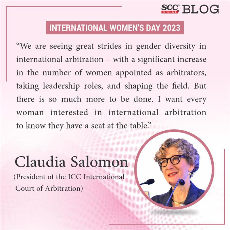 Claudia Salomon Women’s Day Quotes