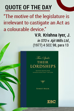 Thus Spake Their Lordships