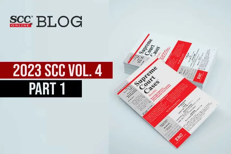 2023 SCC Vol. 4 Part 1