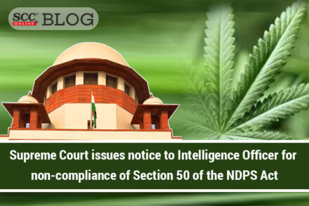 Non-compliance of section 50 of NDPS Act