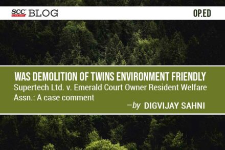 demolition of twins environment friendly