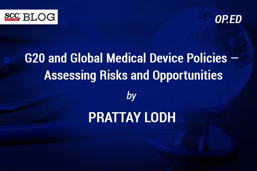 g20 and global medical device policies