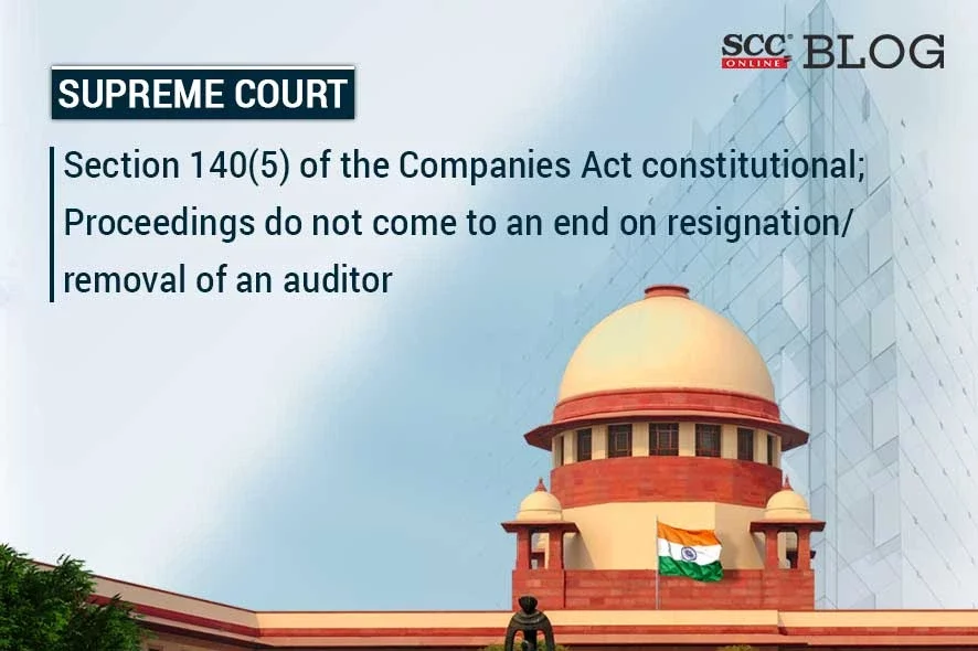section 140(5) of the companies act