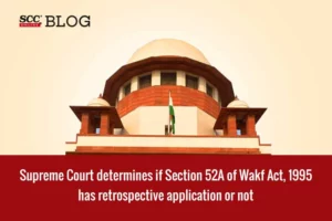 section 52 a of wakf act