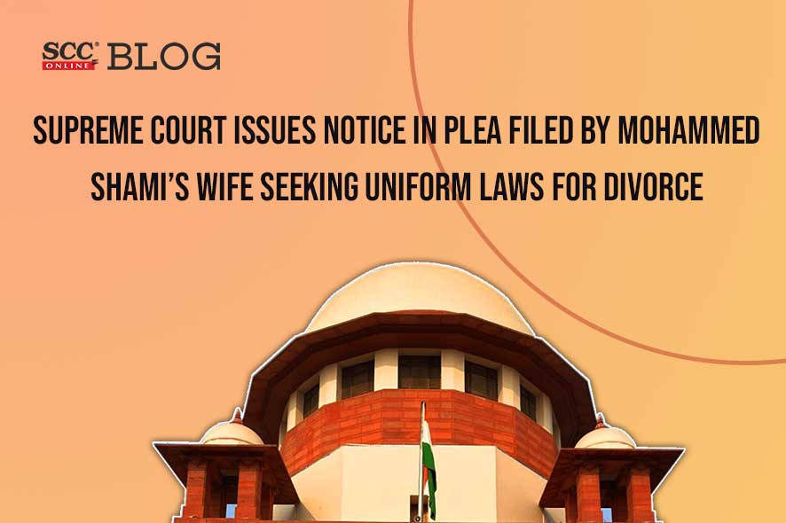 SC issues notice in plea filed by Mohammed Shami's wife seeking Uniform