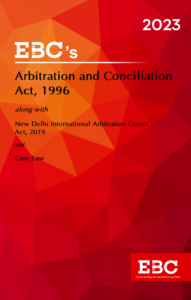 arbitration and conciliation act, 1996