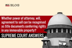 conferring rights in immovable property