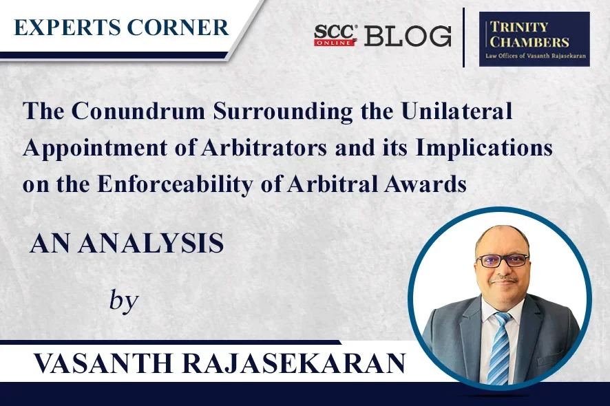 enforceability of arbitral award