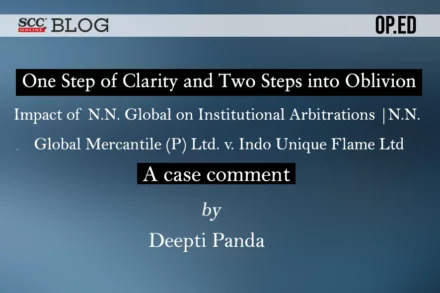 n.n. global on institutional arbitrations