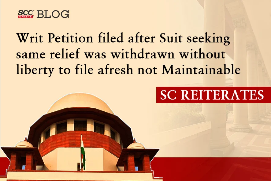 maintainability of writ petition