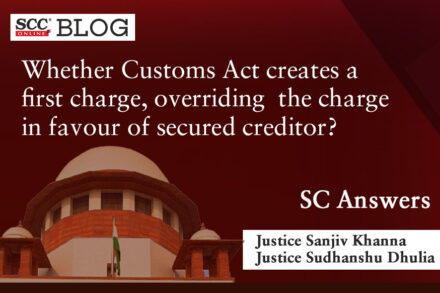 charge of secured creditor