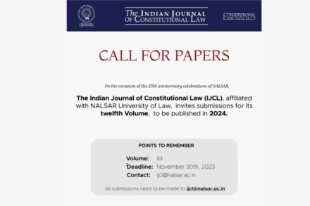 indian journal of constitutional law