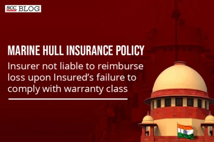 marine hull insurance policy