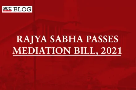 mediation bill 2021