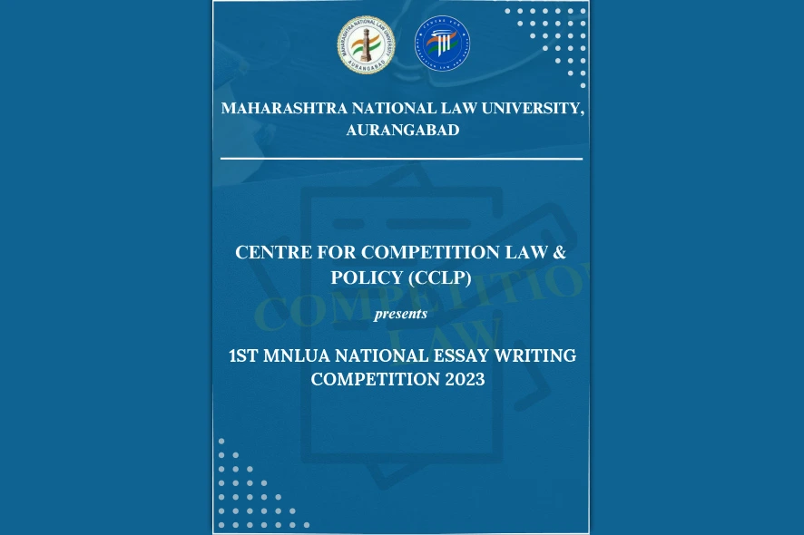 1st MNLUA National Essay Writing Competition, 2023 SCC Times