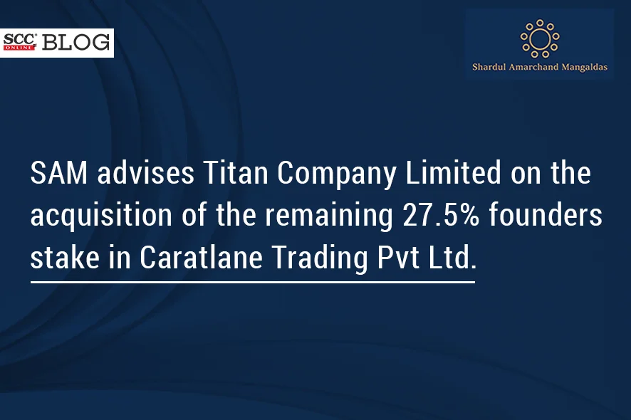 sam advises titan company limited