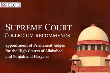appointment of permanent judges
