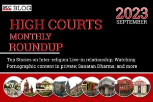 High Courts September