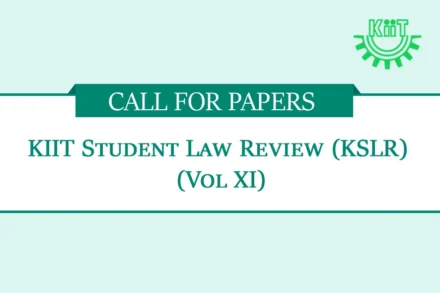 KIIT Student Law Review