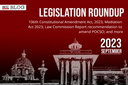 legislation roundup september 2023