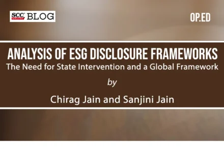 ESG Disclosure Frameworksac
