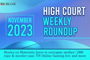 High Court weekly Roundup-4