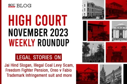 November 2023 weekly legal news