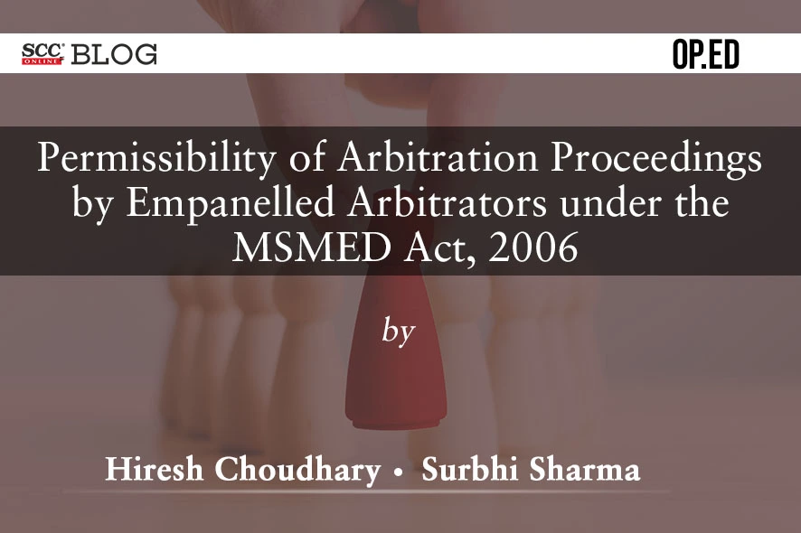 Permissibility of Arbitration Proceedings