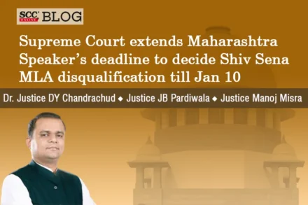Shiv Sena MLA disqualification