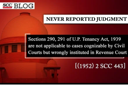 U.P. Tenancy Act 1939