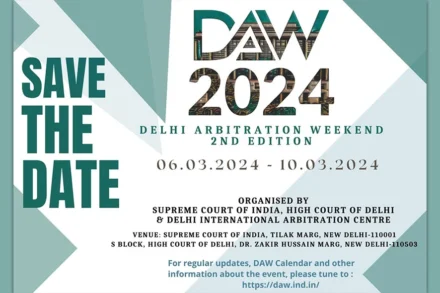 Delhi Arbitration Weekend