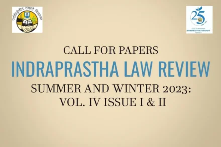 Indraprastha Law Review