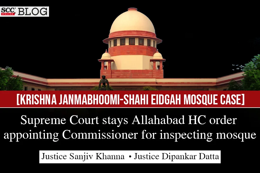 Krishna Janmabhoomi-Shahi Eidgah Mosque case