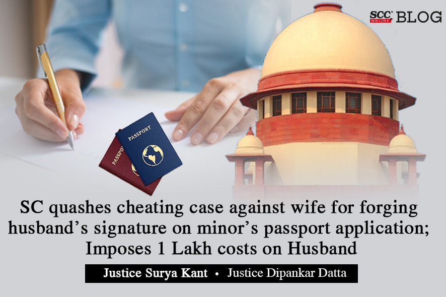 SC quashes cheating case against wife husband’s signature on