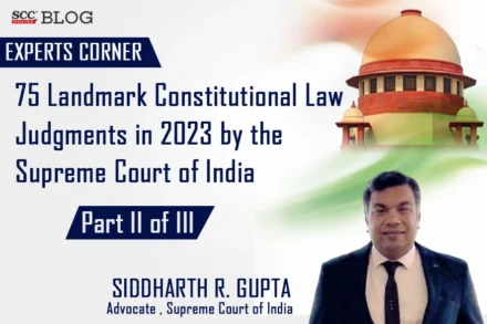 landmark Constitutional law judgments