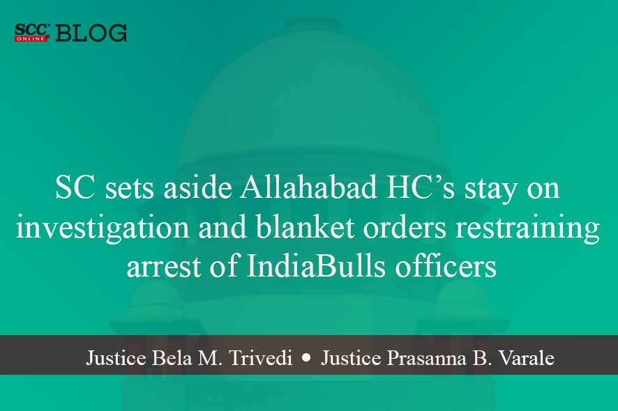 HC granted blanket orders restraining arrest without accused applying