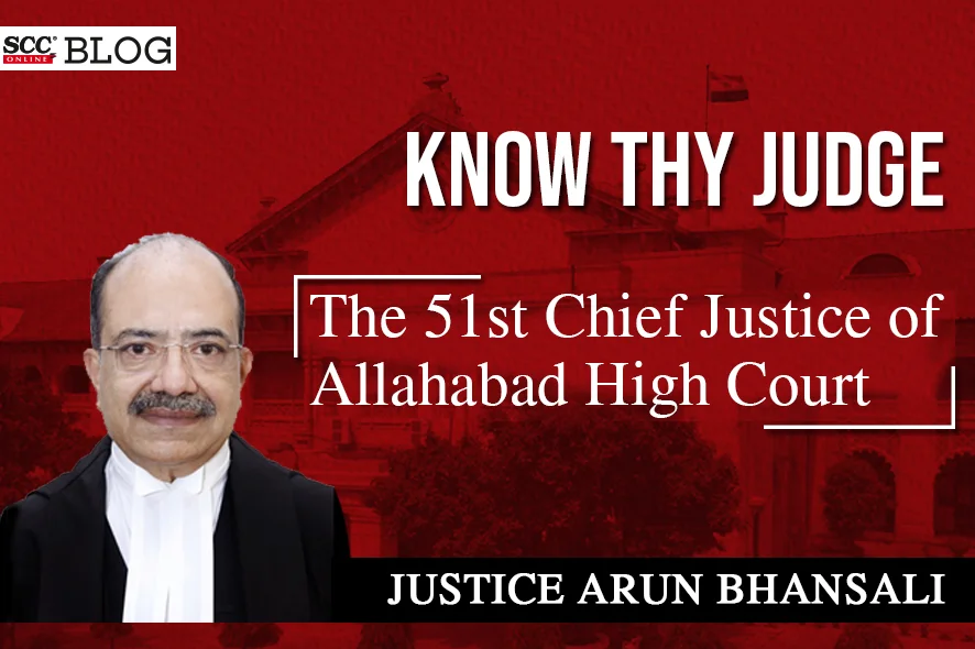 Justice Arun Bhansali Allahabad High Court