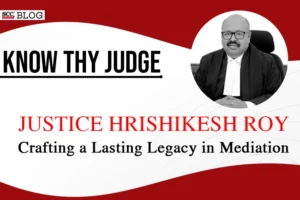 Justice Hrishikesh Roy supreme court judge mediation