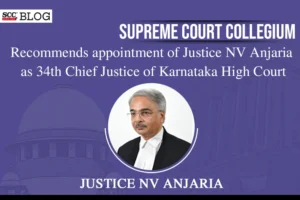 Karnataka high court chief justice Justice NV Anjaria