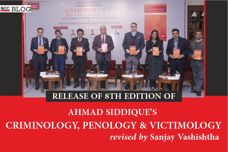 Criminology, Penology and Victimology book release