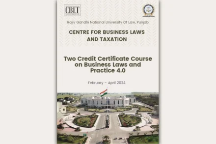 Credit Certificate Course
